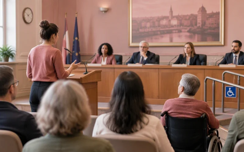 who can speak at a council meeting